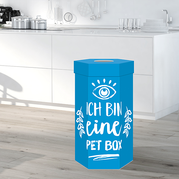 110 L Collection Bin Blue Monster Flyerline Schweiz Ag